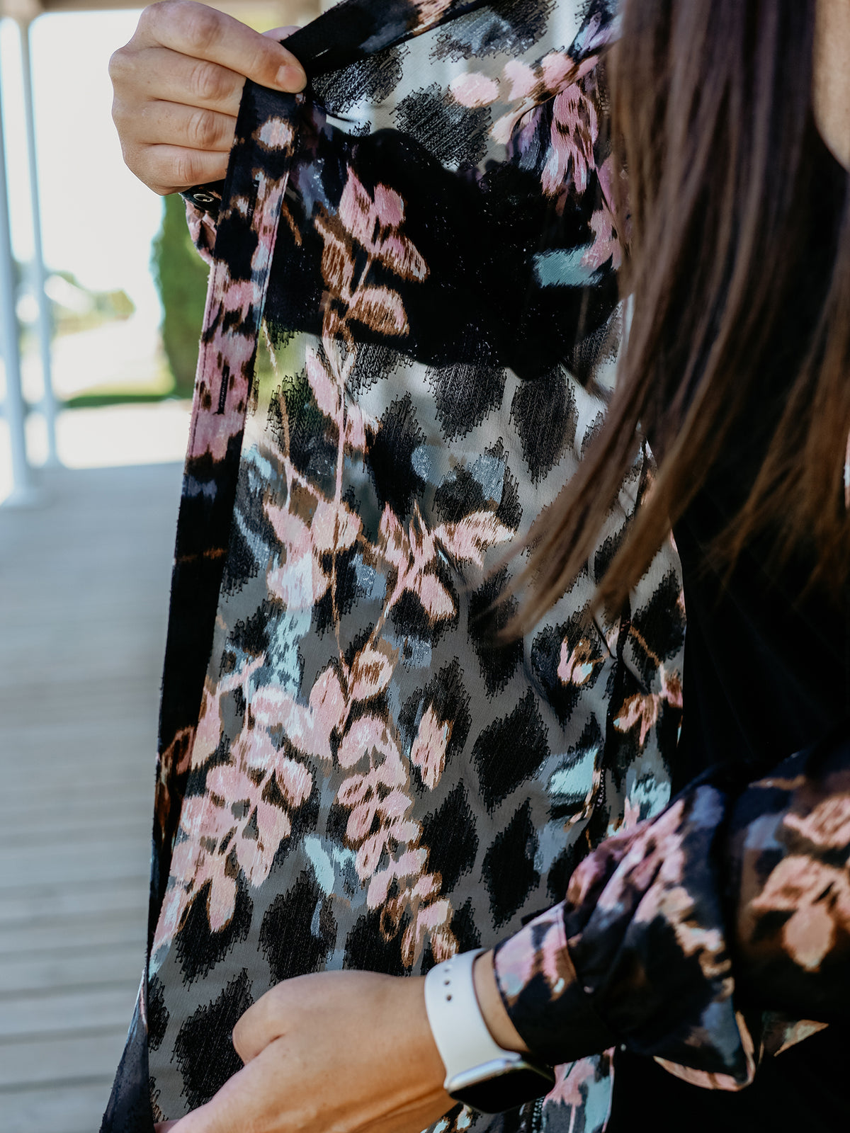 Chemise Joey - Fleurs brouillées