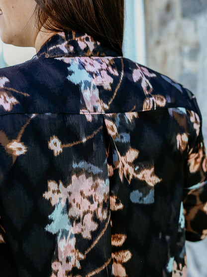 Chemise Joey - Fleurs brouillées