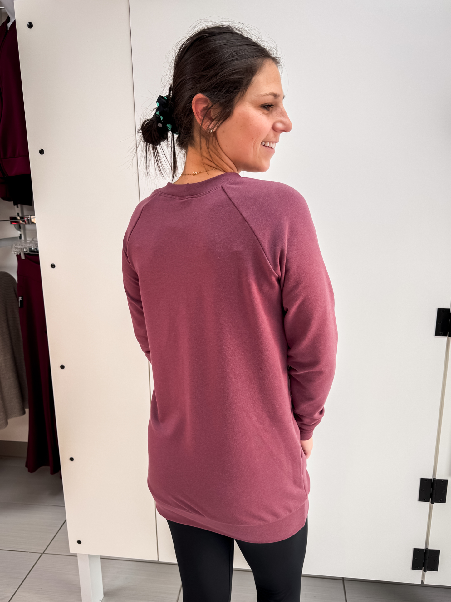 Tunique Vanessa avec col - Betterave