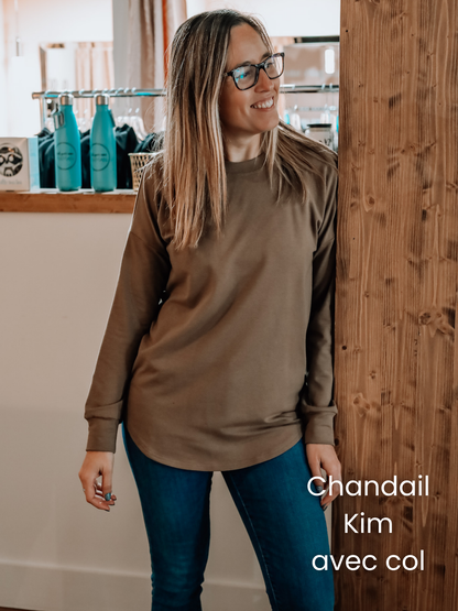 PRÉCOMMANDE - Chandail Kim manches longues - Bambou OUATÉ