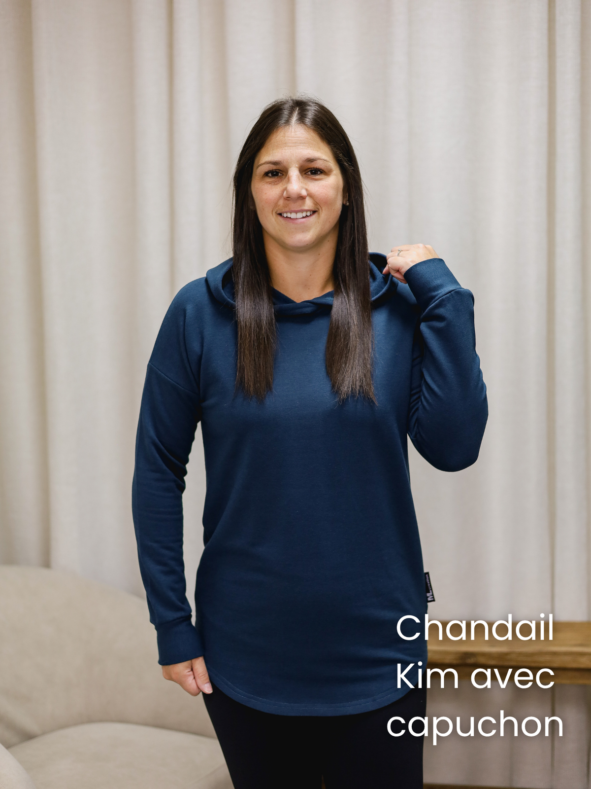 PRÉCOMMANDE - Chandail Kim manches longues - Bambou OUATÉ