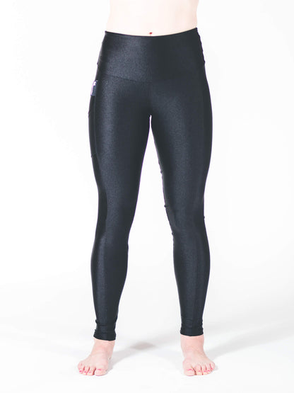 Leggings Run Long - Noir