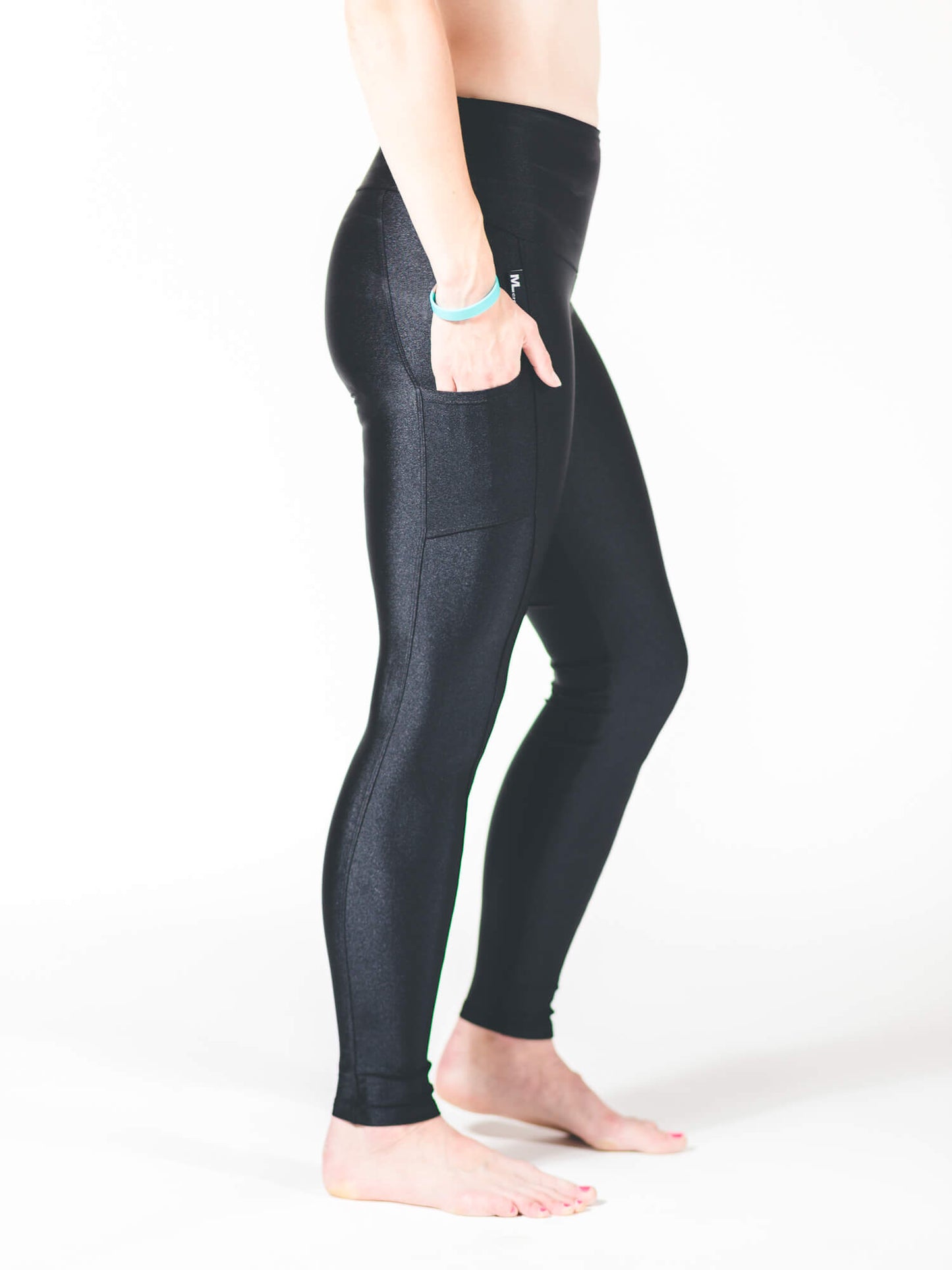 Leggings Run Long - Noir