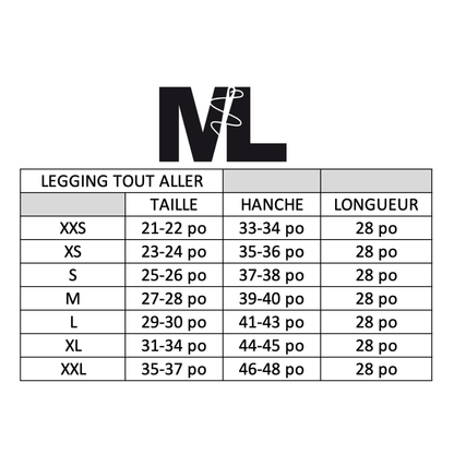 Leggings TA - Long - Caméléon