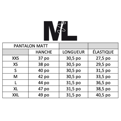 Pantalon Matt - Noir