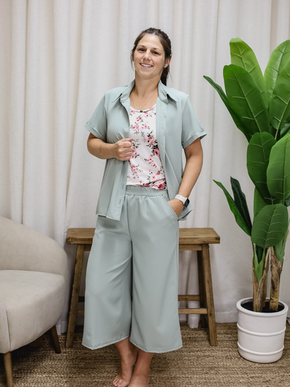 Pantalon Margot - Sauge