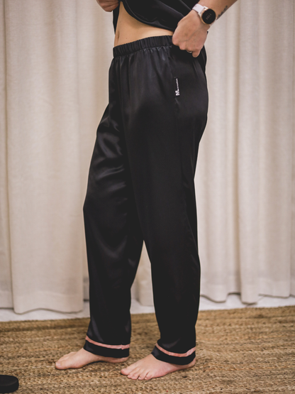 Pantalon Satin - Noir