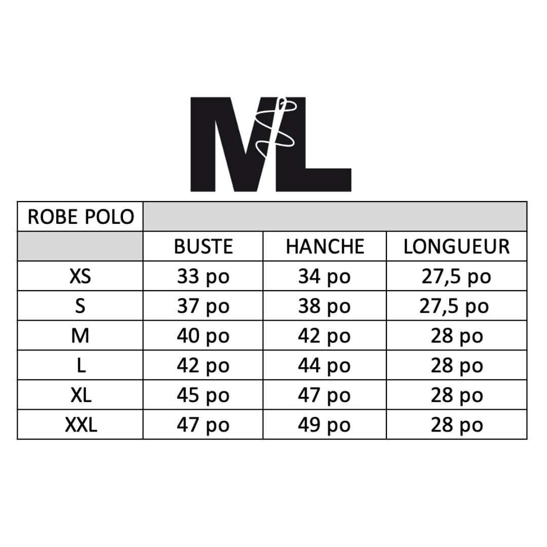 Robe Polo - Turquoise