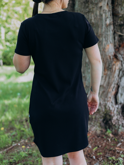 PRÉCOMMANDE - Robe Sophie manches courtes - RIB