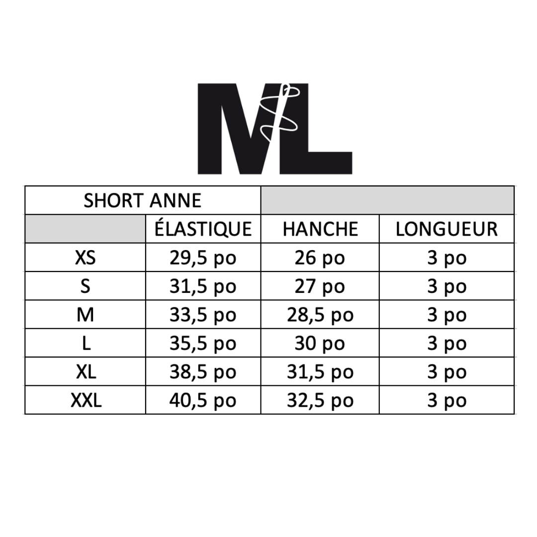 Short Anne - Sable