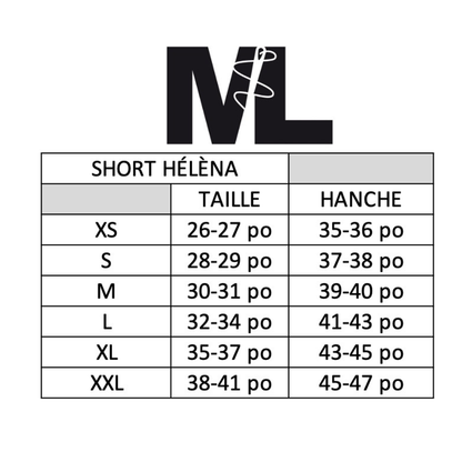 Short Hélèna - Noir