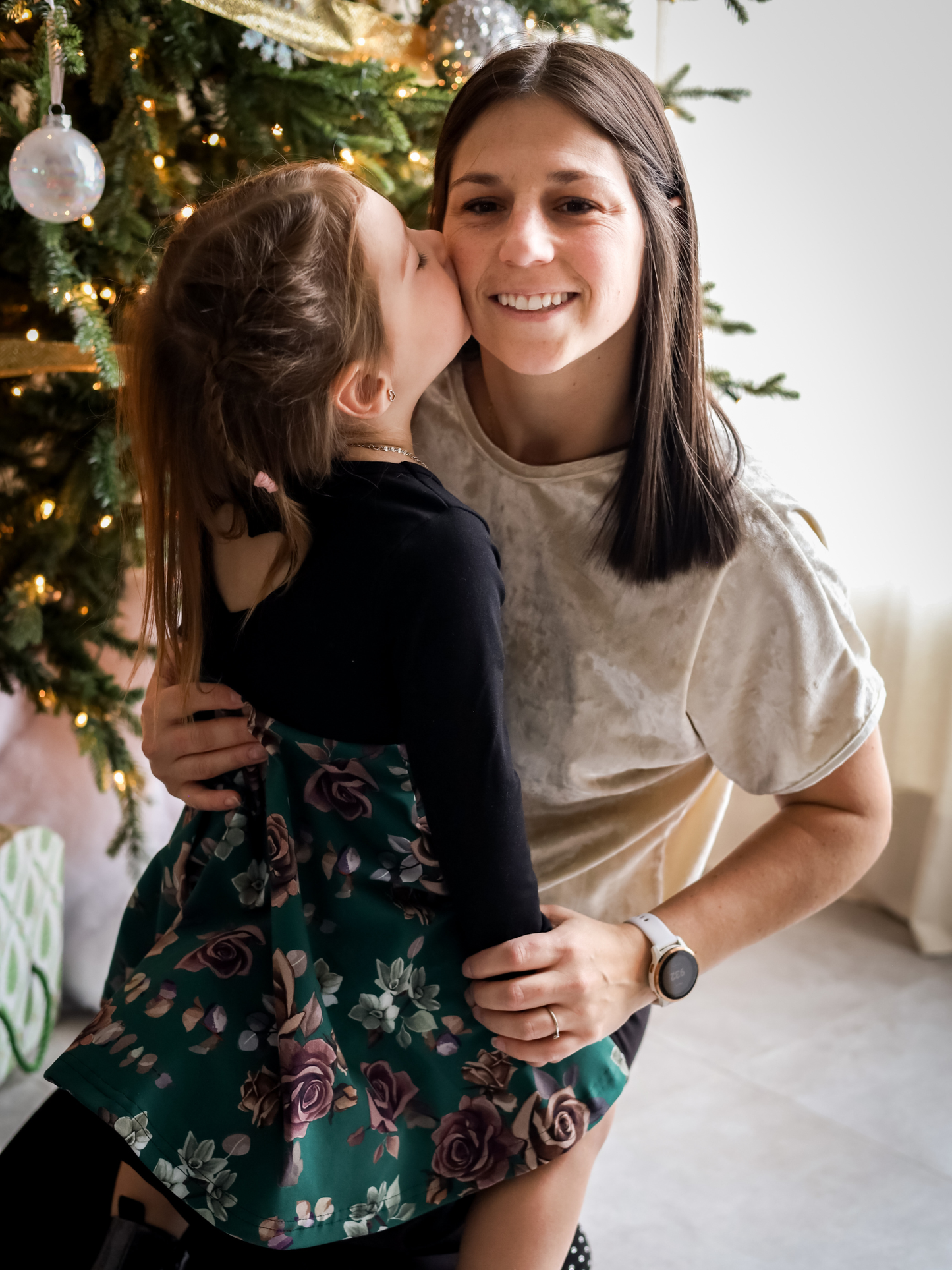 T-Shirt Steffy - Velours texturé Ivoire