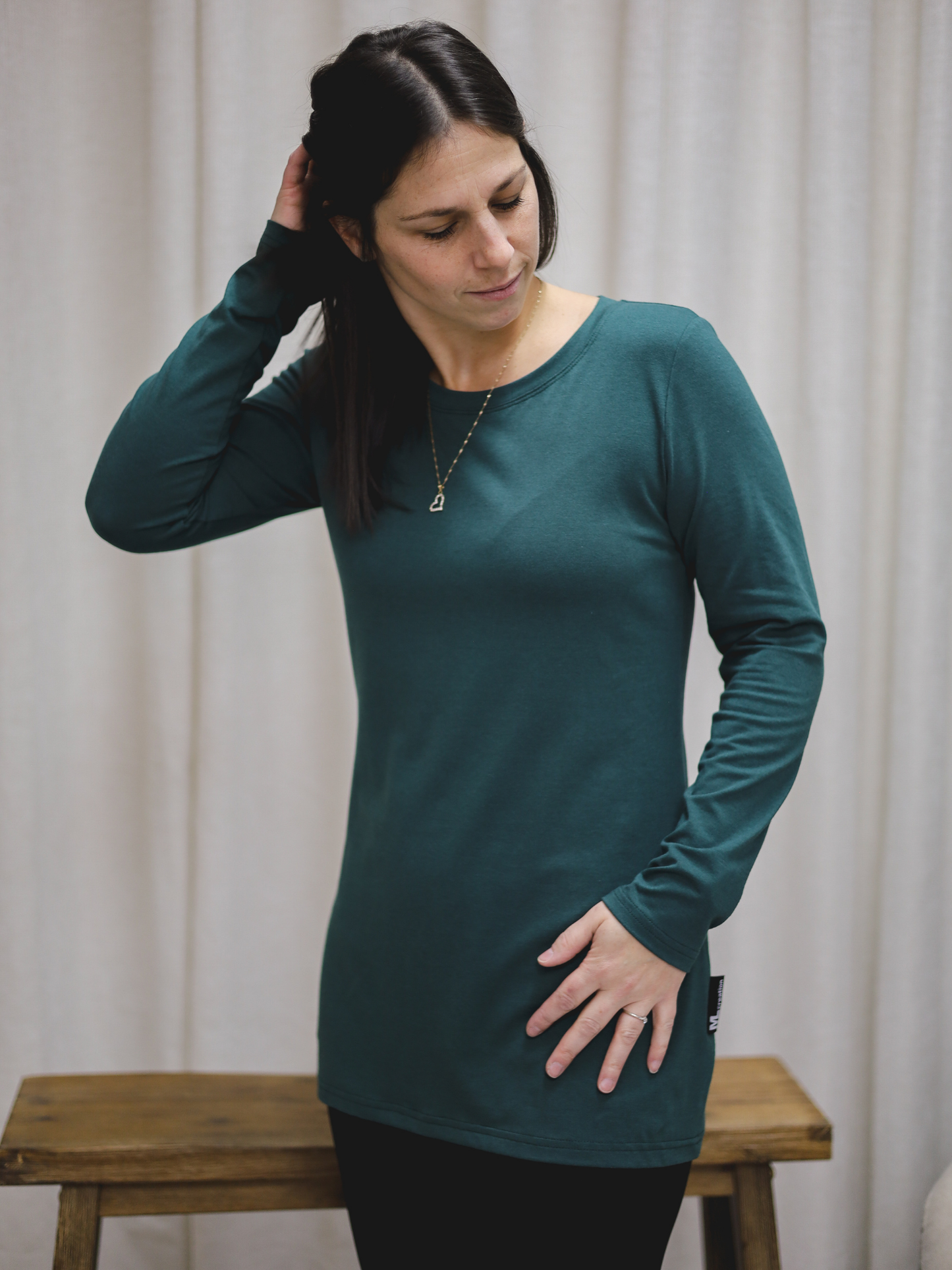 Tunique Sophie - Vert forêt