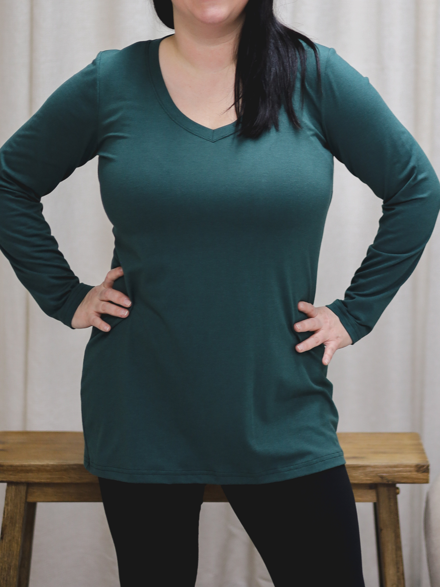 Tunique Sophie - Vert forêt