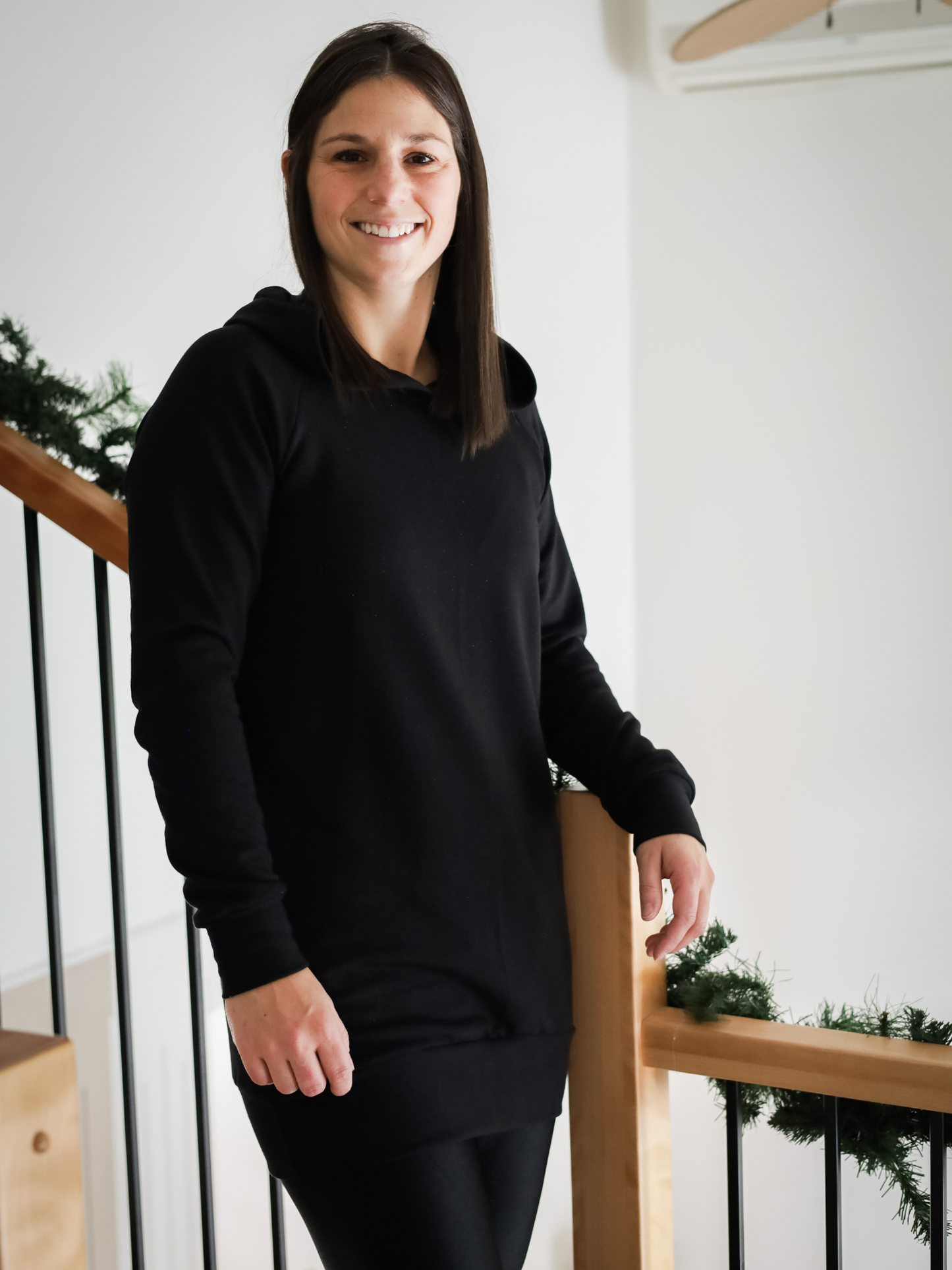 Tunique Vanessa cap - Noir