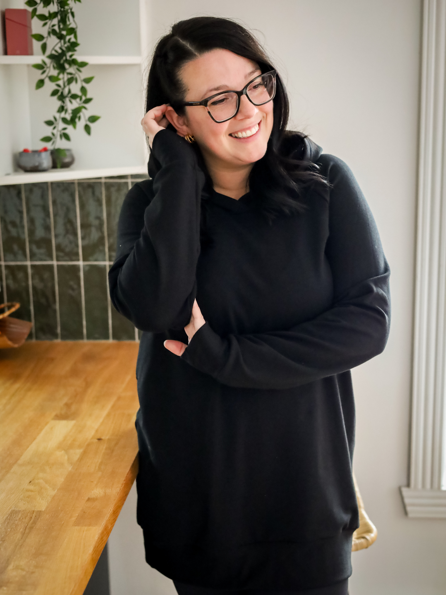 Tunique Vanessa cap - Noir