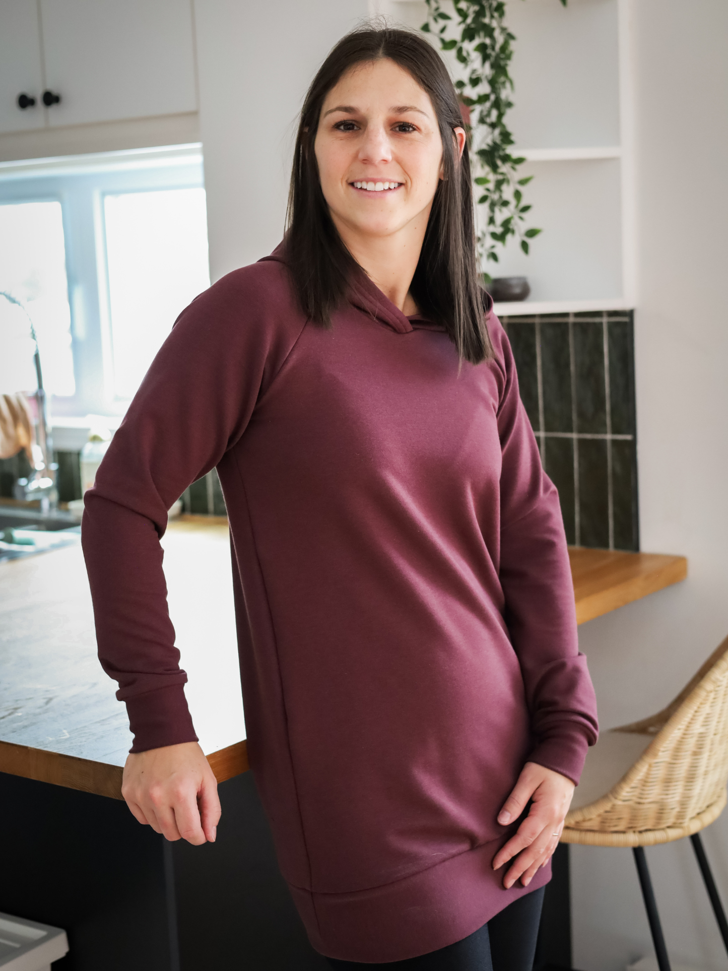 Tunique Vanessa cap - Acajou