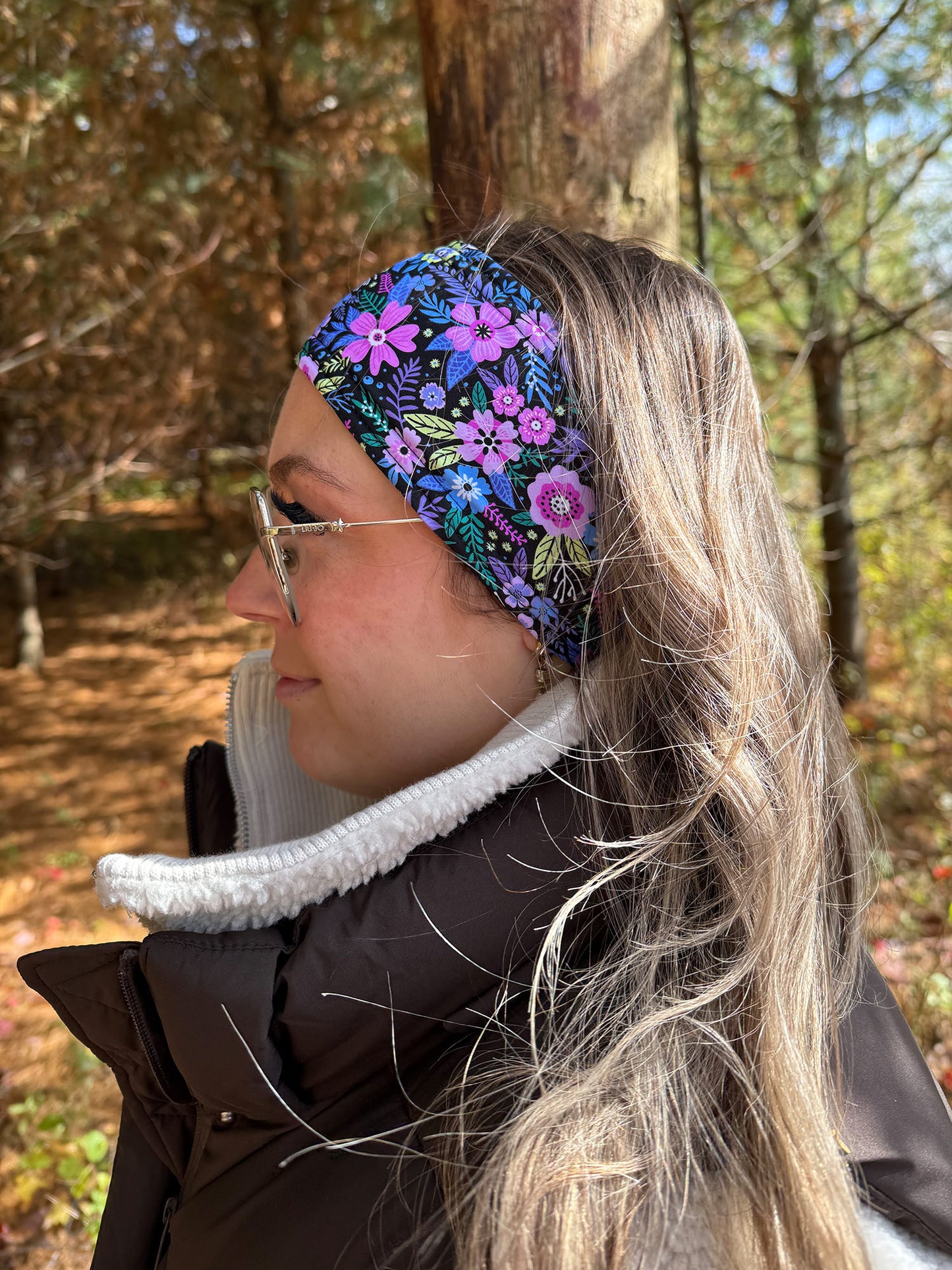 Bandeau doublé - Punch Fuschia