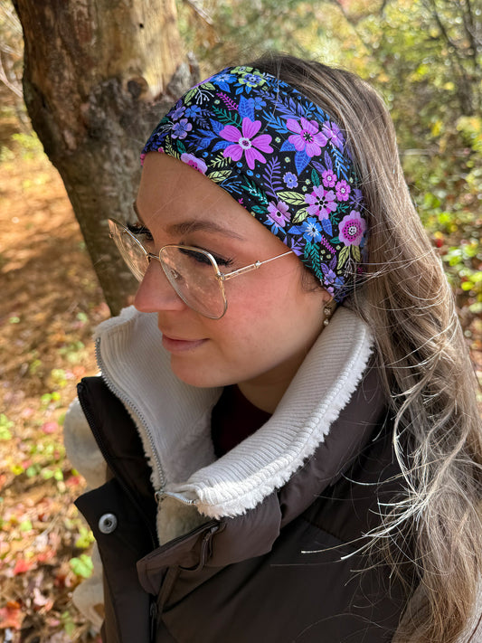 Bandeau doublé - Punch Fuschia