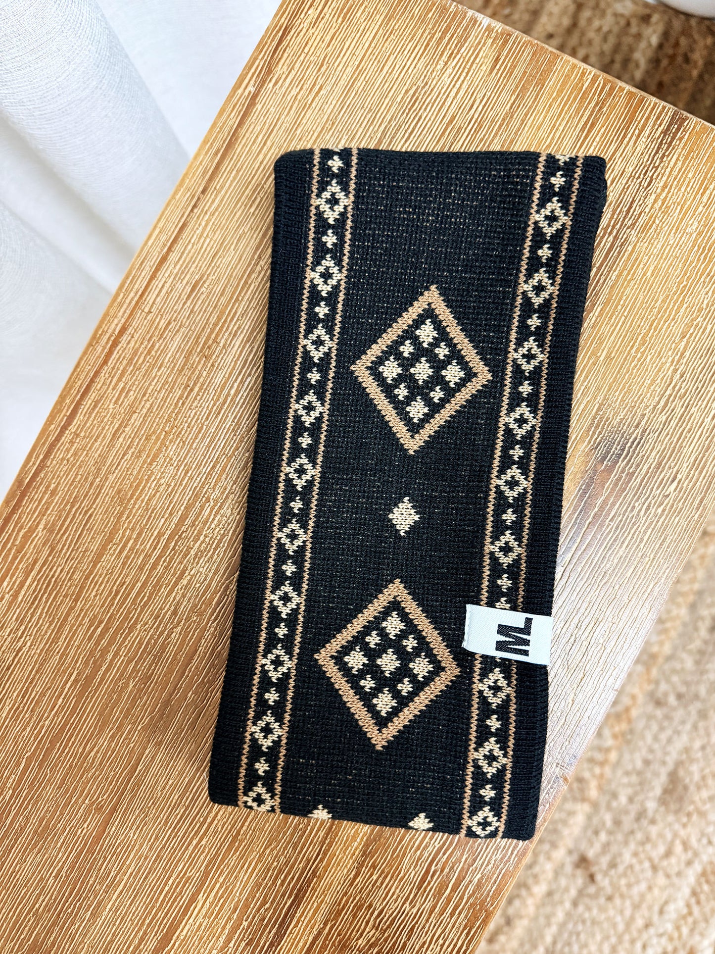 Bandeau tricot - Café Moka