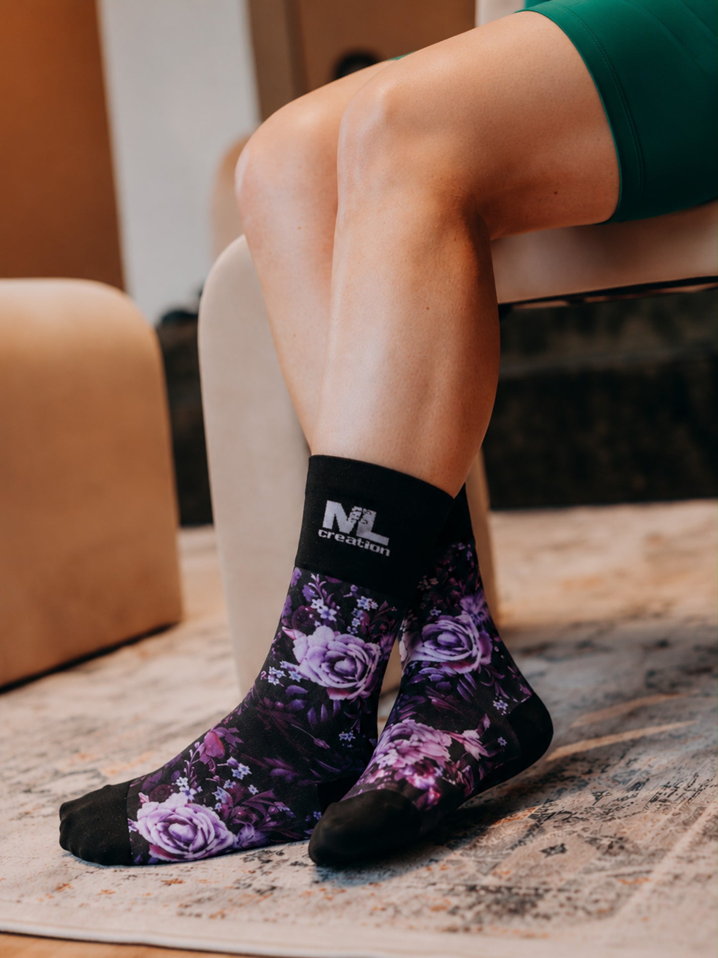 Bas Sport - Fleur Nocturne