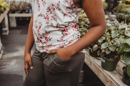 Camisole Anne-Sophie - Fleur de jardin