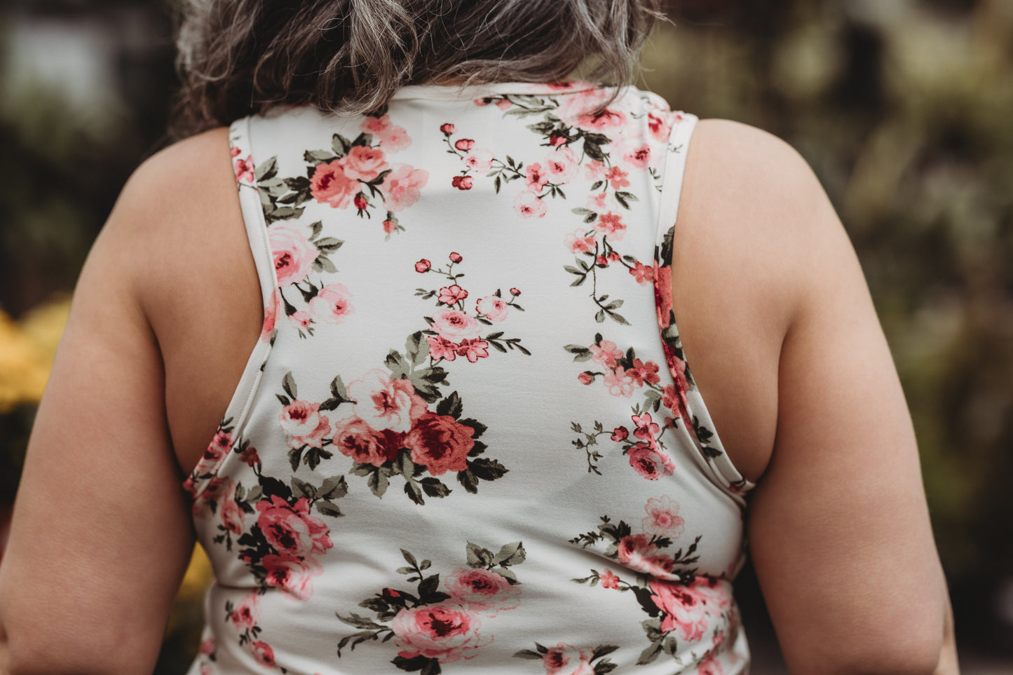 Camisole Anne-Sophie - Fleur de jardin