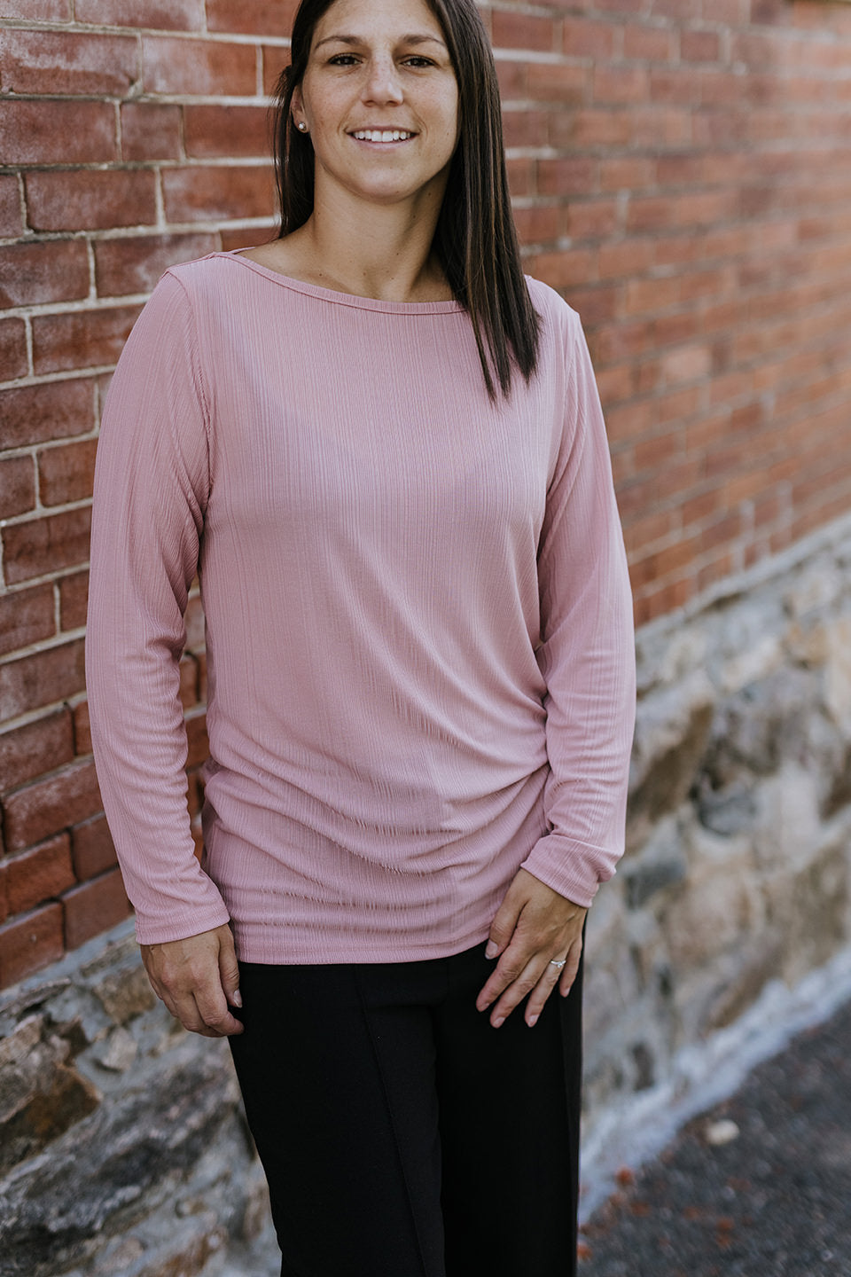 Chandail Colette - Rose