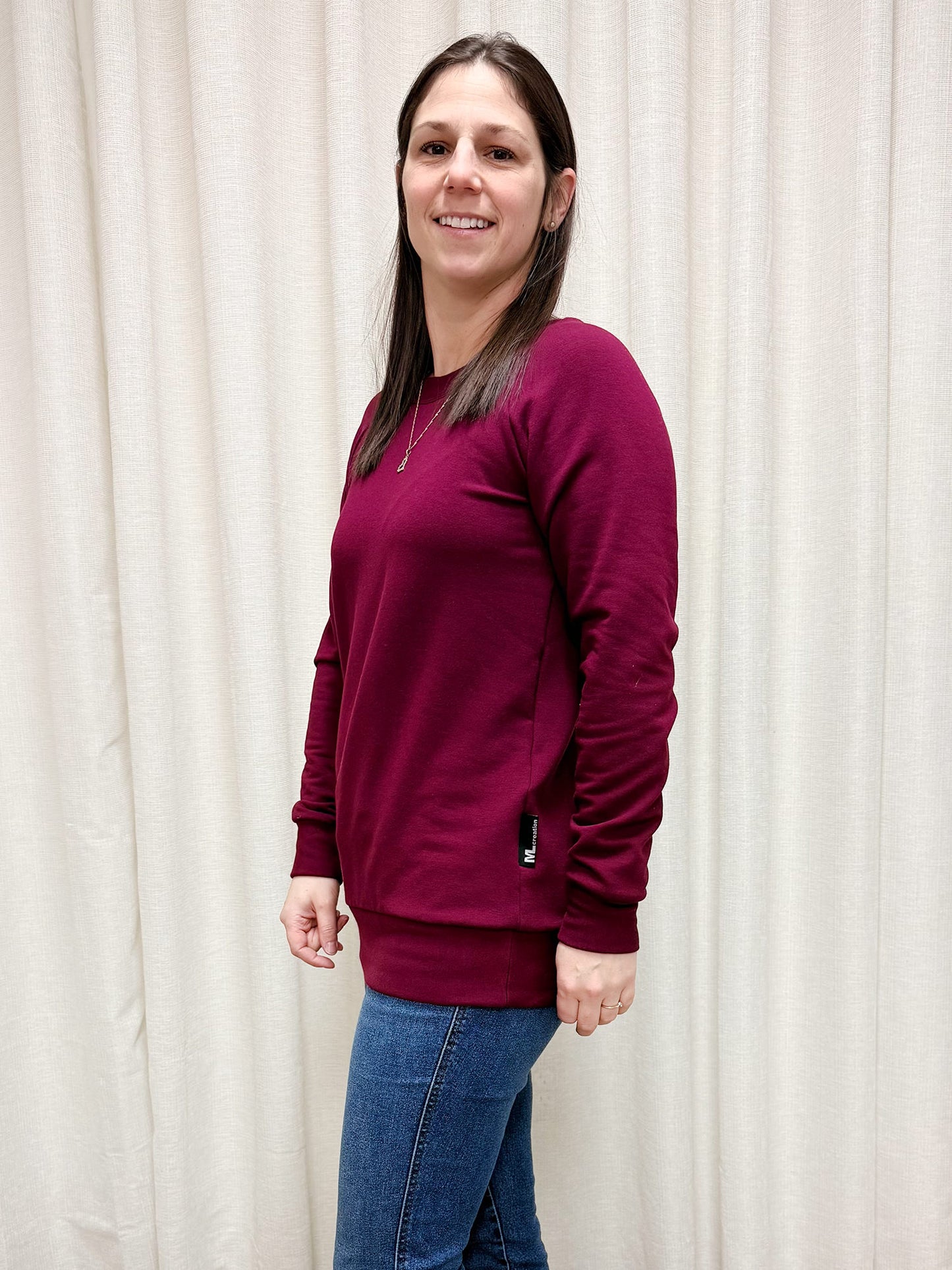 Chandail/Tunique Vanessa - Merlot