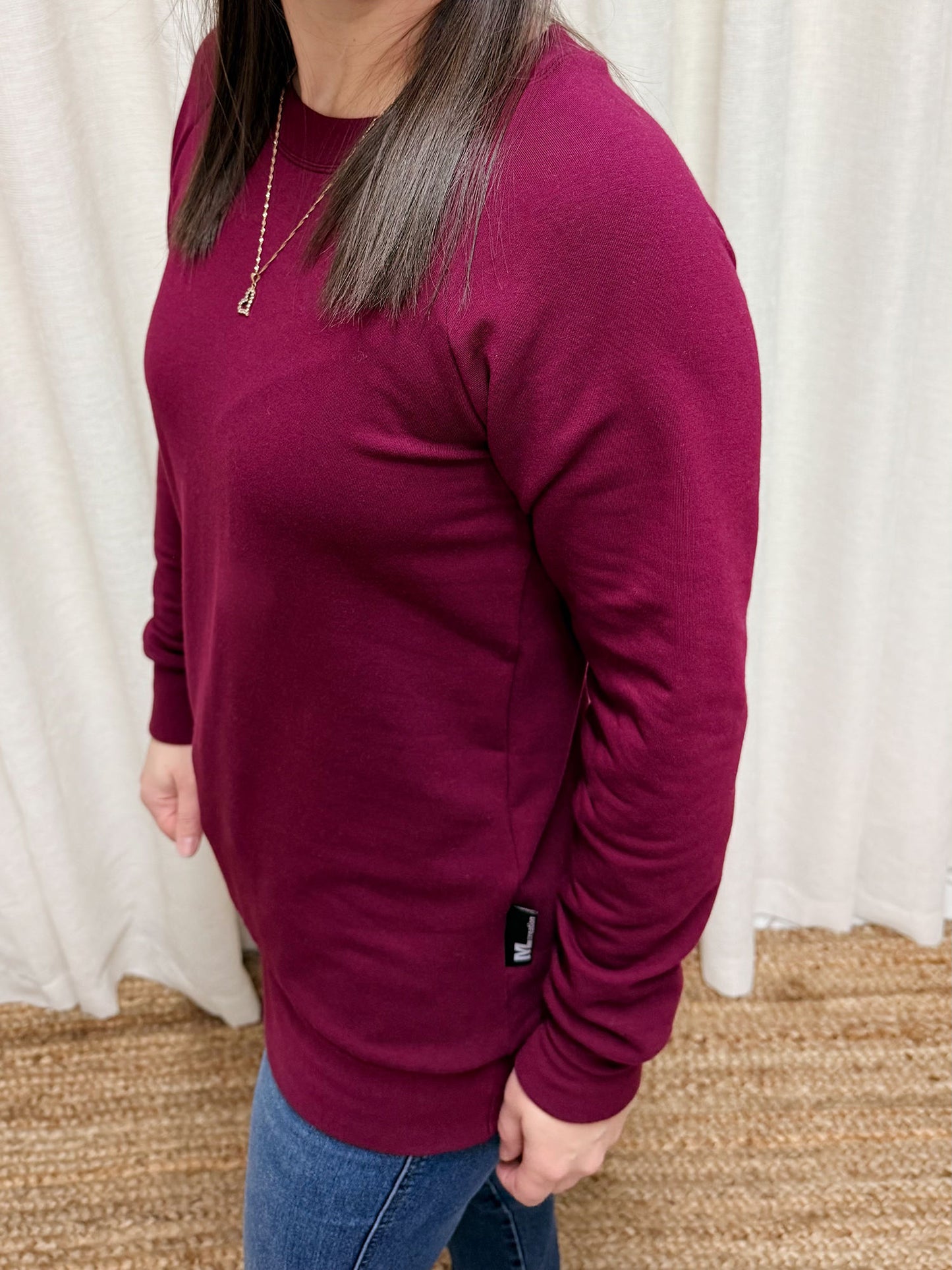 Chandail/Tunique Vanessa - Merlot