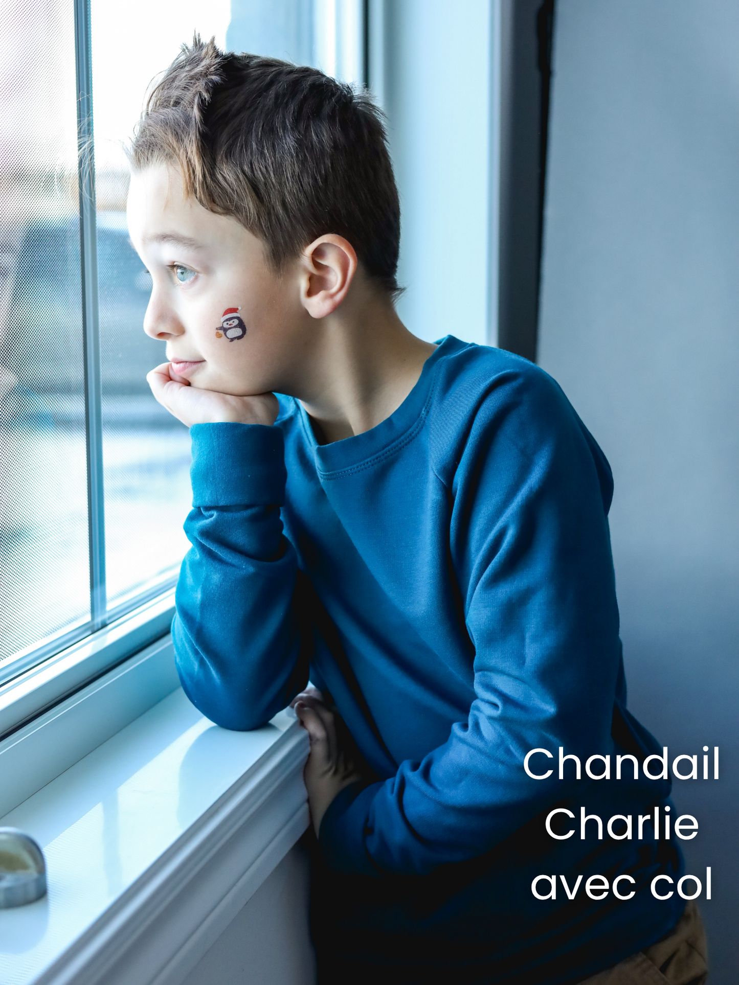 PRÉCOMMANDE - Chandail Charlie - FRENCH TERRY de bambou