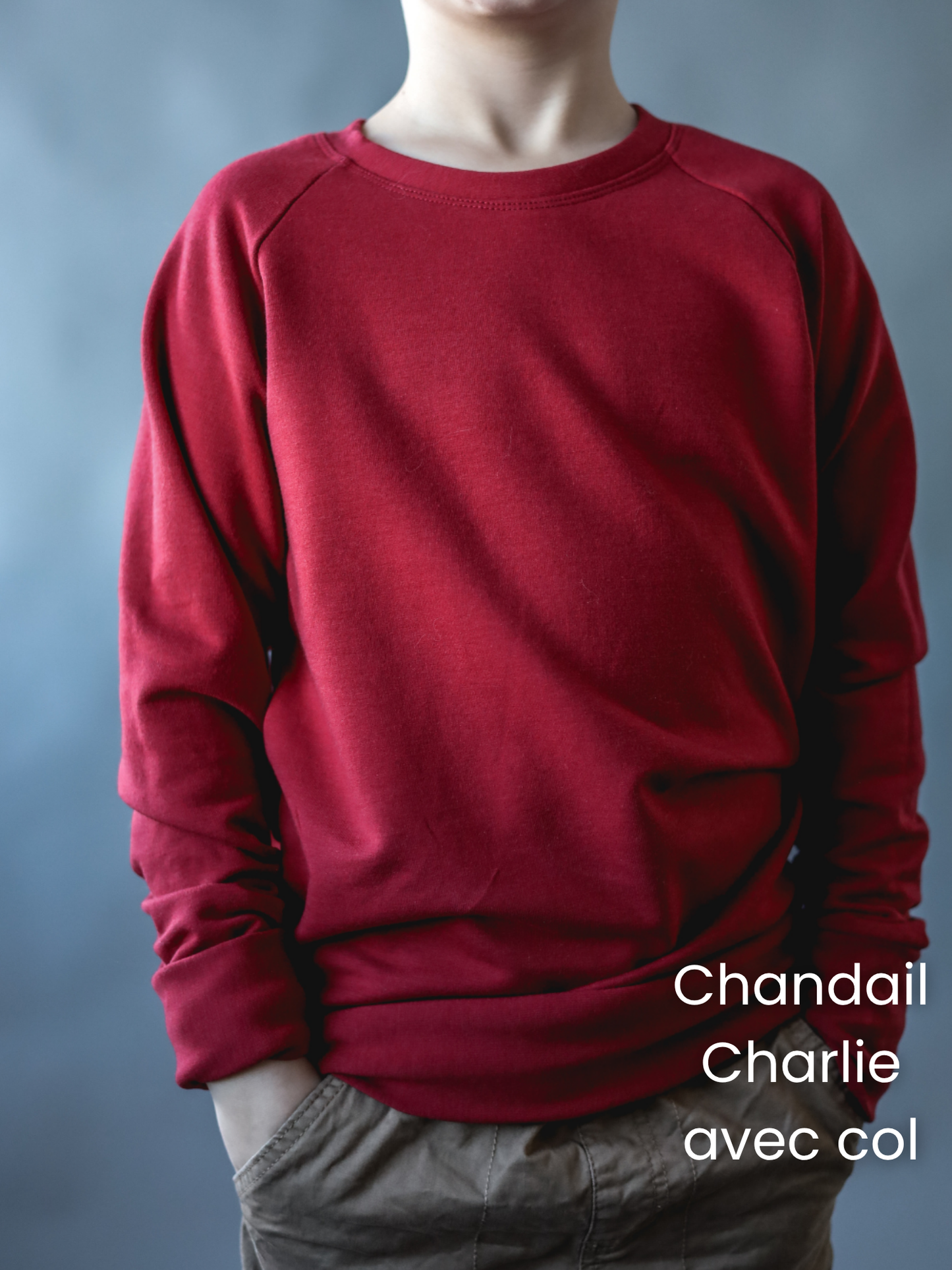 PRÉCOMMANDE - Chandail Charlie - FRENCH TERRY de bambou