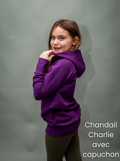 PRÉCOMMANDE - Chandail Charlie - FRENCH TERRY de bambou
