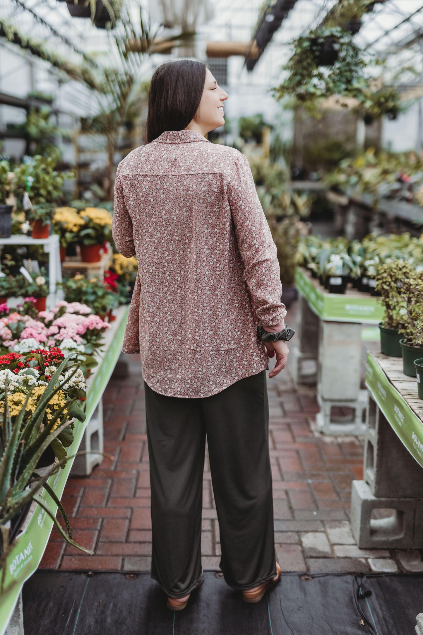 Chemise Jany - Rose Fleur