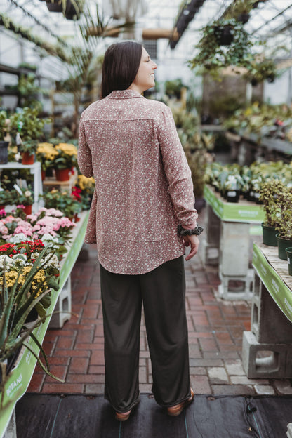 Chemise Jany - Rose Fleur