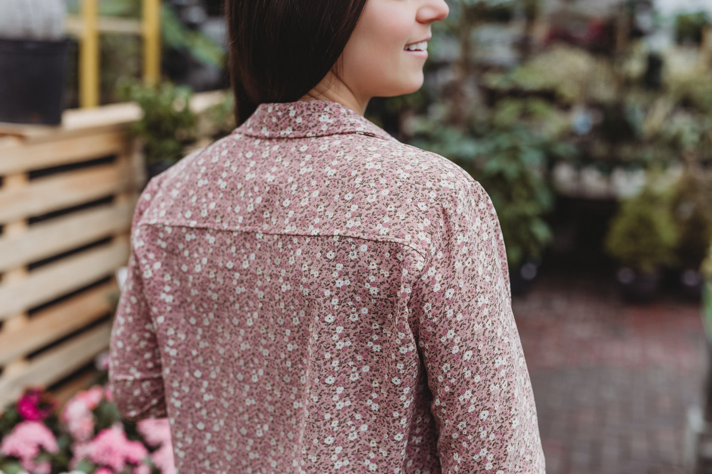 Chemise Jany - Rose Fleur