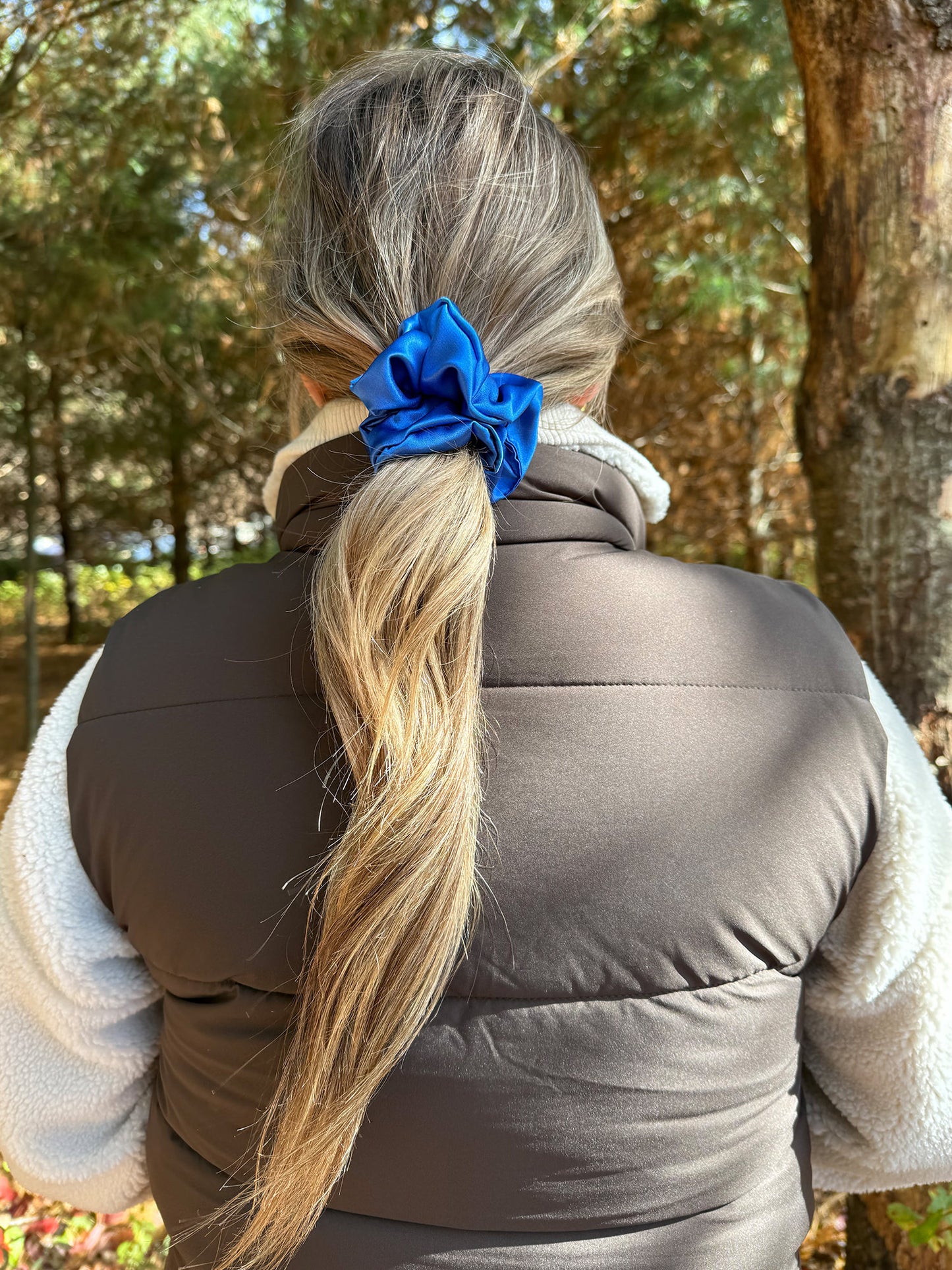 Choux - Bleu Royal - Satin