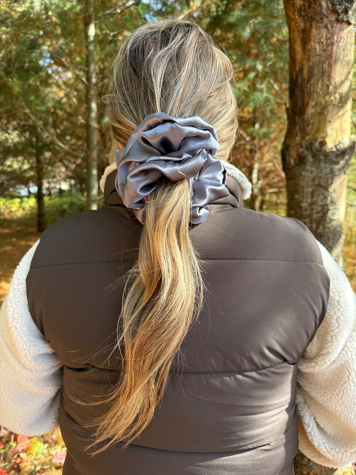 Choux - Gris Charcoal - Satin