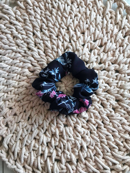 Choux - Noir Fleur rose