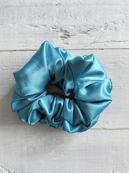 Choux - Bleu Peacock - Satin