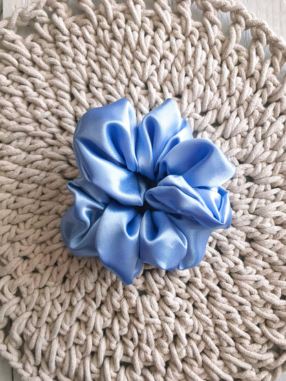 Choux - Bleu poudre - Satin