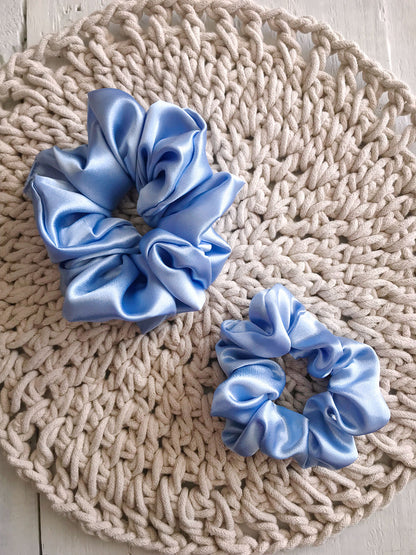 Choux - Bleu poudre - Satin