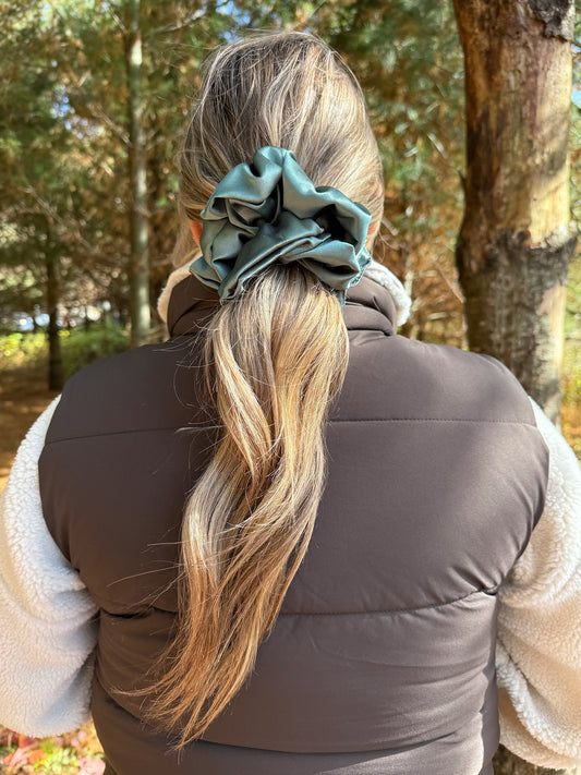 Choux - Vert Chasse - Satin