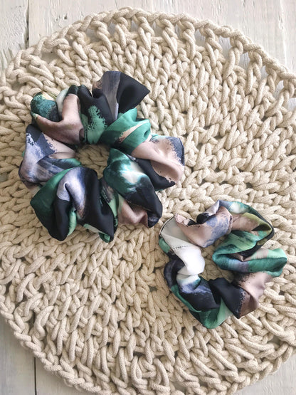 Choux - Vert Crème marbré