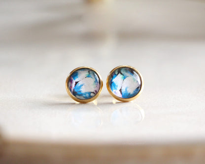 Clous d'oreilles - Multicolore