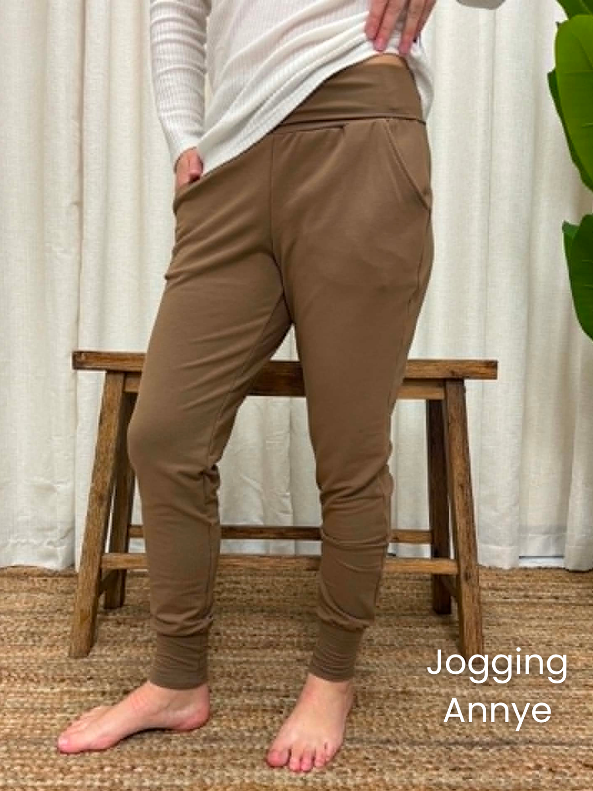 PRÉCOMMANDE - Jogging Annye - Bambou OUATÉ