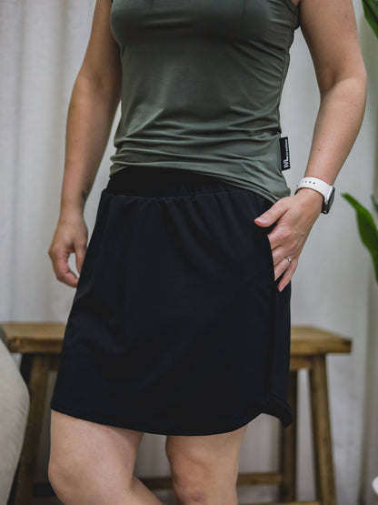 Jupe Short Matt - Noire