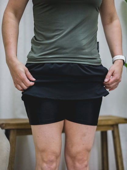 Jupe Short Matt - Noire