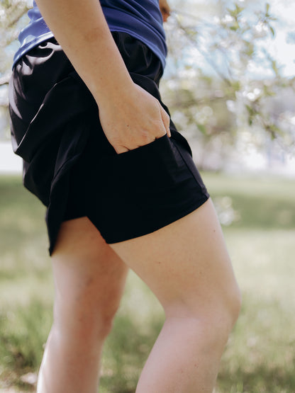 Jupe Short Matt - Noire