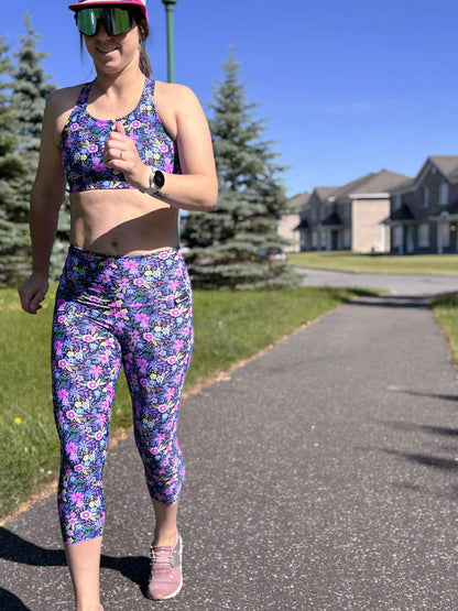 Leggings TA - 3/4 - Punch Fuschia